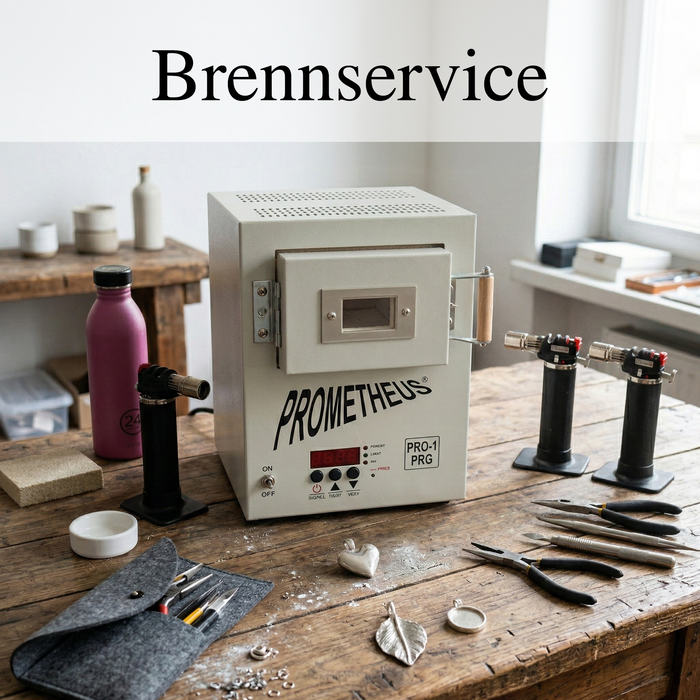Art- oder Metal Clay Silver Brennservice