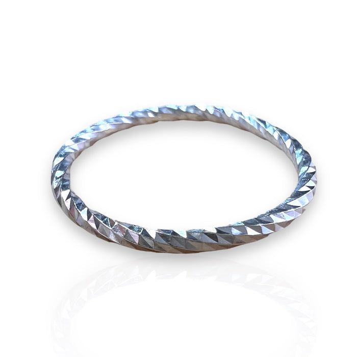 Ring Diana - feiner Facettenring aus Sterling Silber