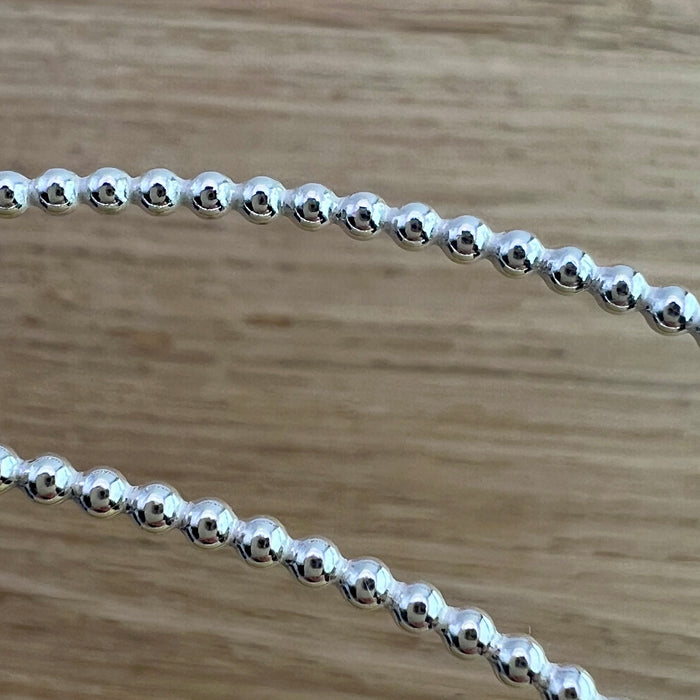 Perlendraht aus Sterling Silber, Silberdraht 925, für Ringherstellung