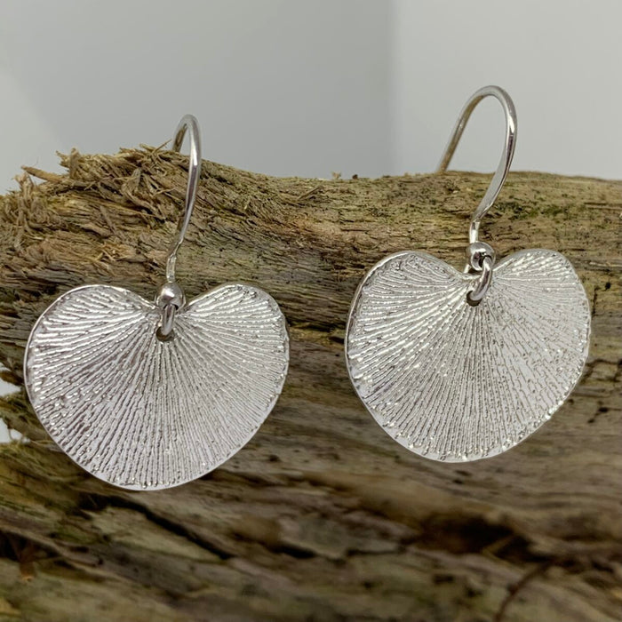 Silberohrhänger - Ginko - Sterlingsilber